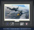 B-17s during the second Schweinfurt mission art print