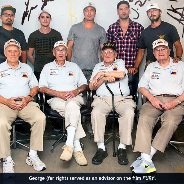FURY cast with George Smilanich