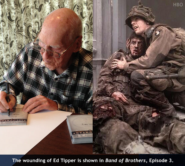 Ed Tipper in Band of Brothers