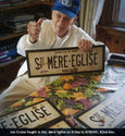 Sainte Mere Eglise autographed sign