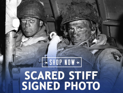 101st Airborne on eve of D-Day autographed photo