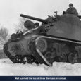 FURY Sherman tank in snow