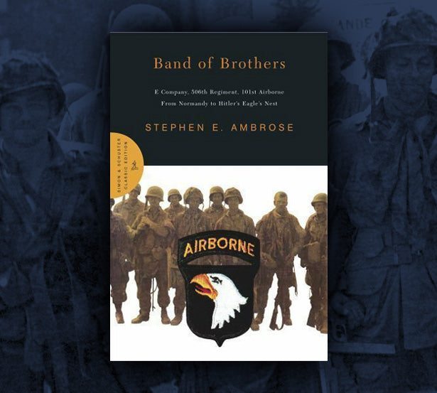 Autographed Band of Brothers book by Stephen Ambrose