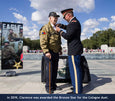 Clarence Smoyer receives Bronze Star