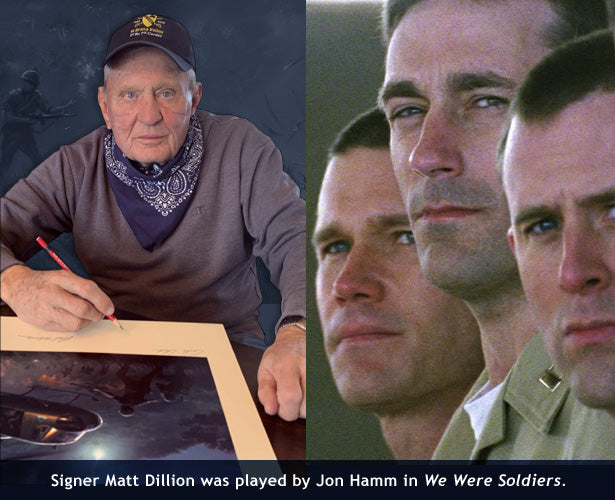 Ia Drang veteran Matt Dillion