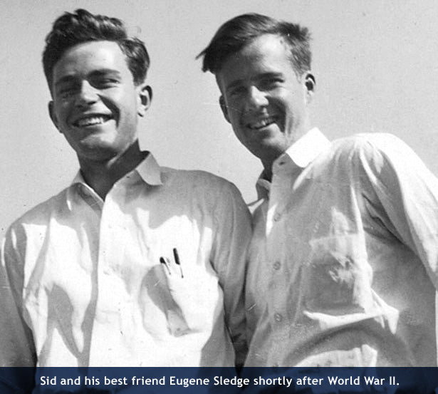 Sid Phillips with Eugene Sledge