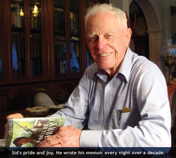 Sid Phillips The Pacific autographed book