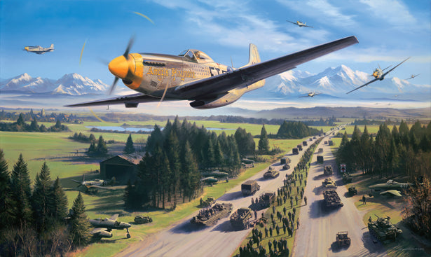 P-51 Angels Playmate art print