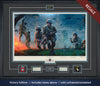 Paratroopers in Sainte Mere Eglise on D-Day art print
