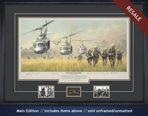Battle of Ia Drang Hal Moore Art Print