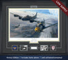 B-17s during the second Schweinfurt mission art print
