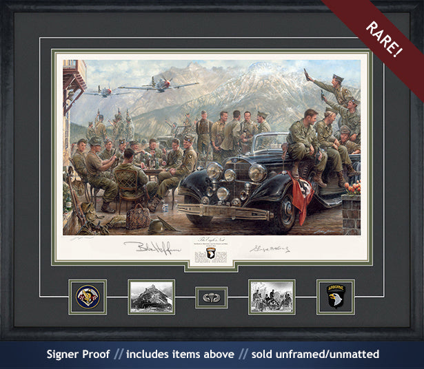 Band of Brothers at the Eagles Nest art print
