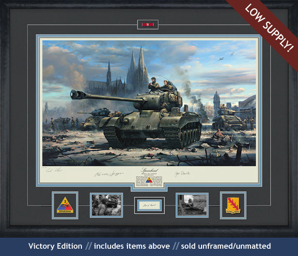 M26 Pershing in Cologne art print