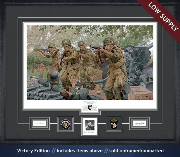 Dick Winters at Brecourt Manor art print