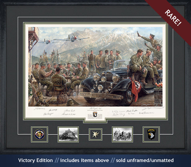 Band of Brothers at the Eagles Nest art print