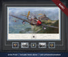 325th Fighter Group P-51 over the Eagle's Nest art print