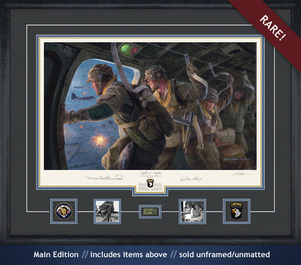 Band of Brothers on D-Day art print