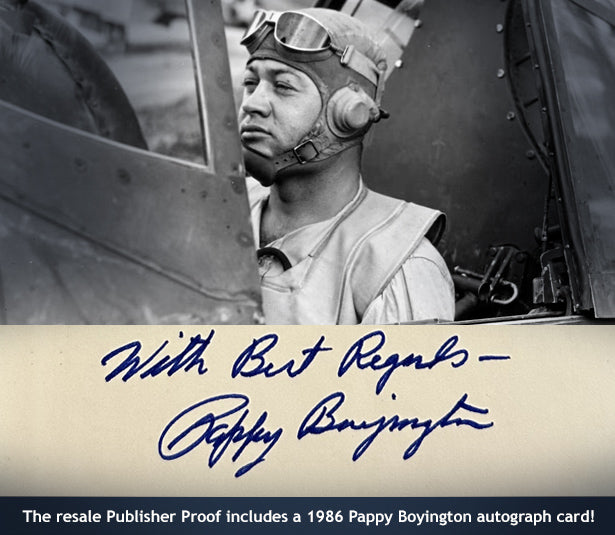 Pappy Boyington autograph 