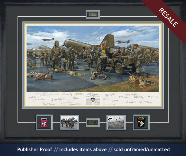 Operation Market Garden paratrooper art print