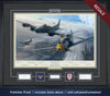 B-17s during the second Schweinfurt mission art print