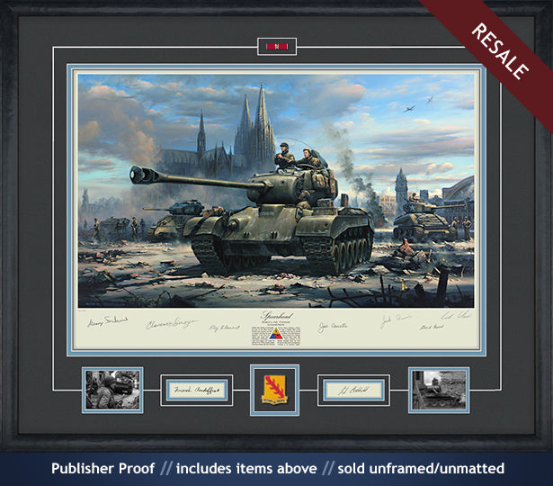 M26 Pershing in Cologne art print
