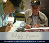 Shifty Powers autographing Valor Studios art