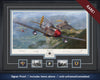325th Fighter Group P-51 over the Eagle's Nest art print