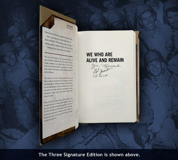 Band of Brothers autographed book