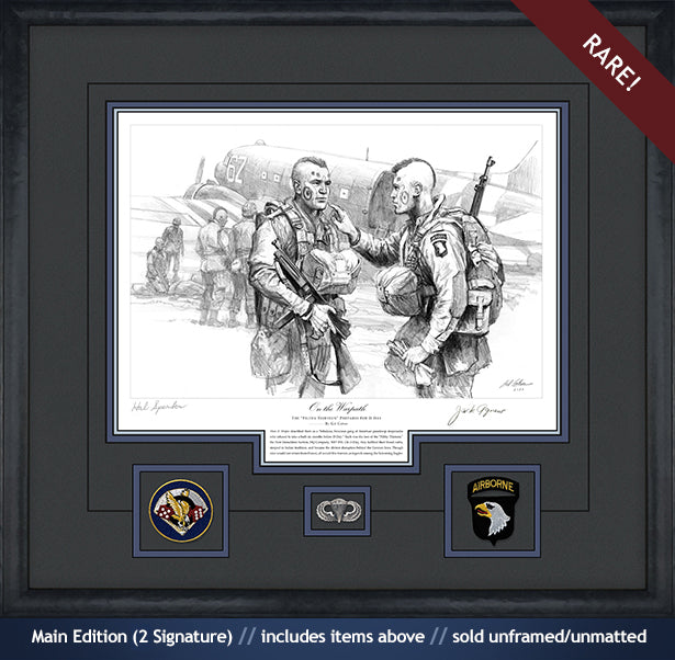 Filthy 13 D-Day paratrooper art print