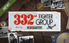 332nd Fighter Group P-51 pilot autographed sign