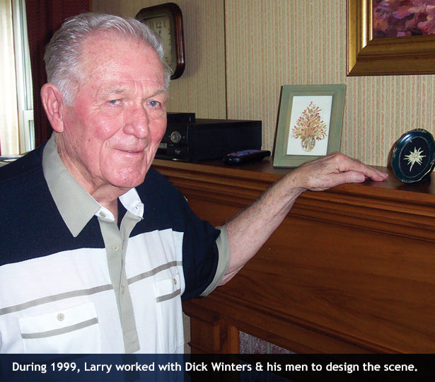 Dick Winters at his home