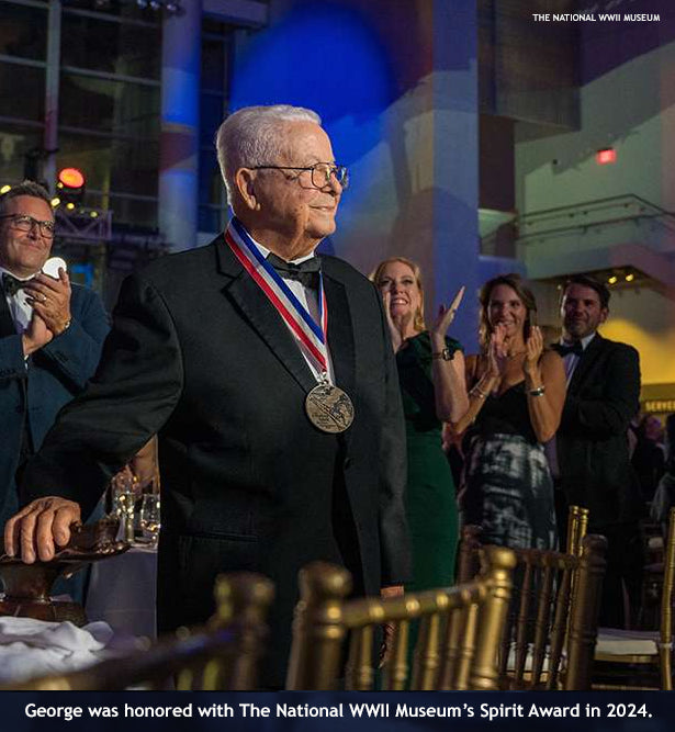 George Hardy receives the Spirit Award