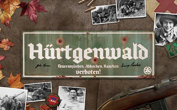 Hurtgen forest World War II autographed sign 