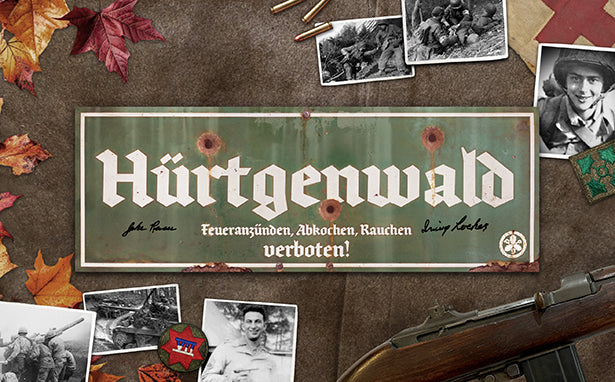 Hurtgen forest World War II autographed sign 