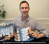 Adam Makos signing Tidal Wave books