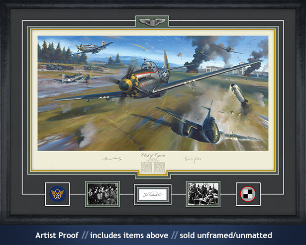 P-51 Mustang aviation art
