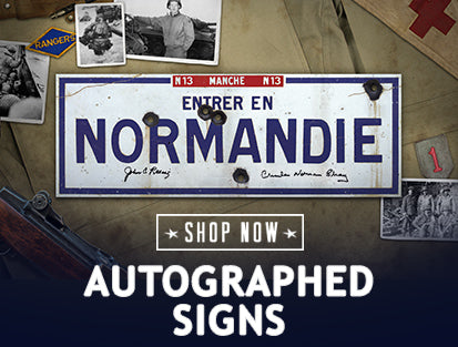 Normandie autographed sign 