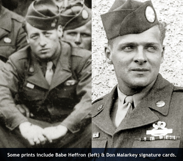 Babe Heffron and Don Malarkey