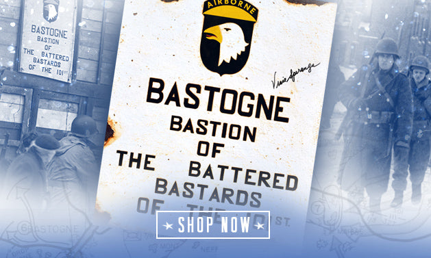 Bastogne 1944 metal sign