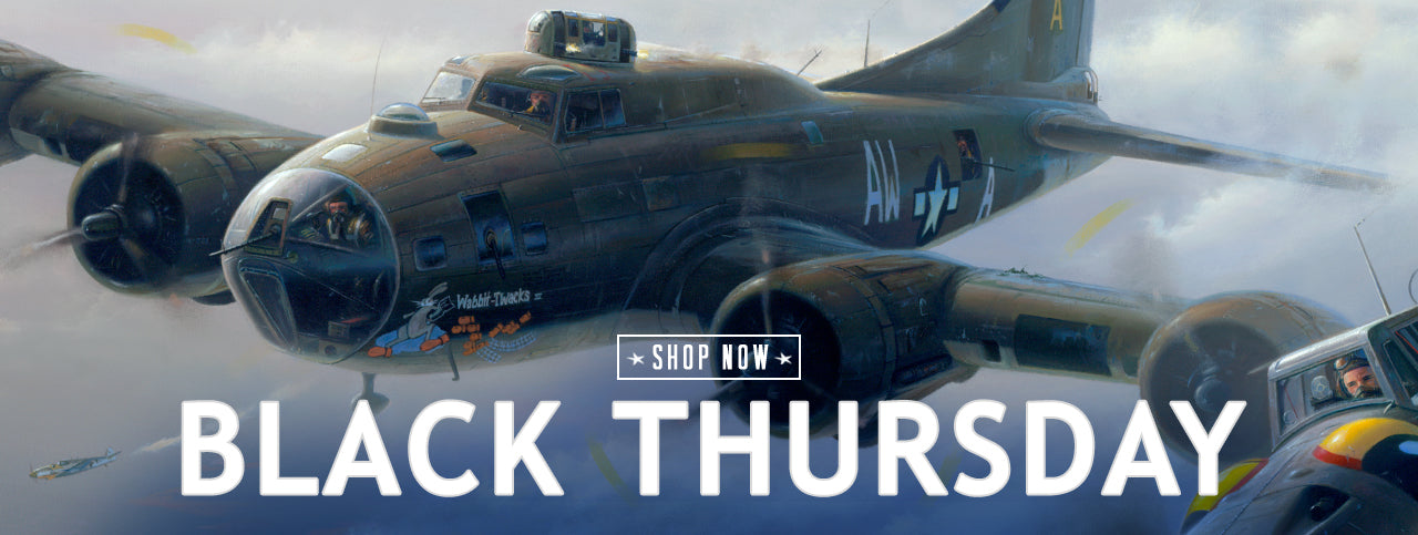 B-17 over Schweinfurt artwork 