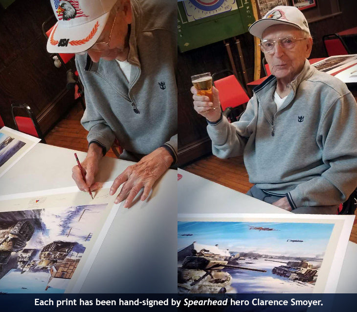 Spearhead hero Clarence Smoyer 