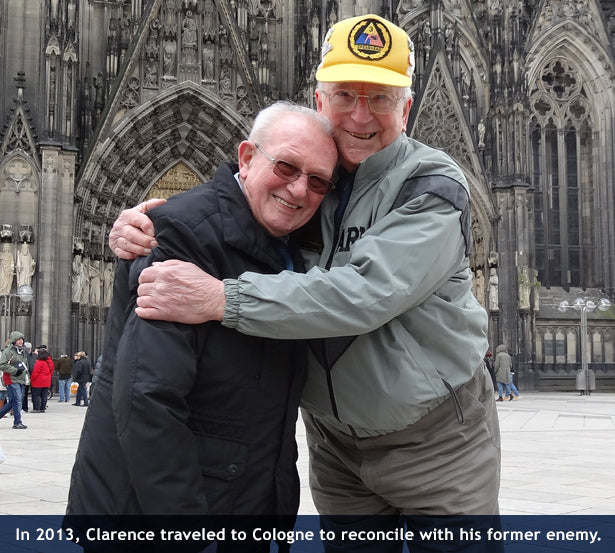 Clarence Smoyer with Gustav Schaefer