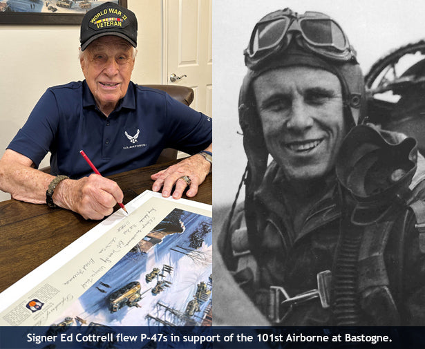 P-47 pilot Ed Cottrell