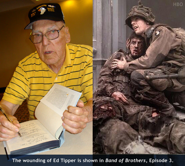 Ed Tipper autographed Band of Brothers books
