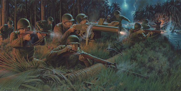 US Marines Battle of the Tenaru River artwork