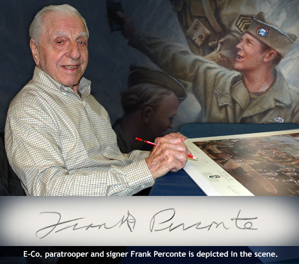 Paratrooper Frank Perconte
