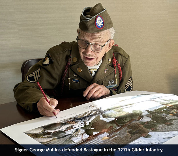 101st Airborne glider trooper George Mullins