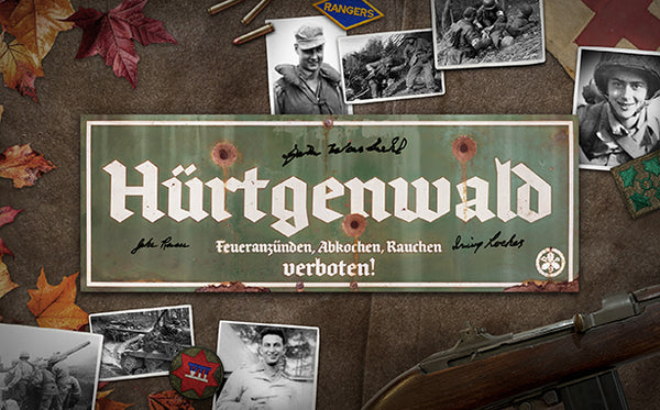 Battle of Hurtgen forest World War II autographed sign 