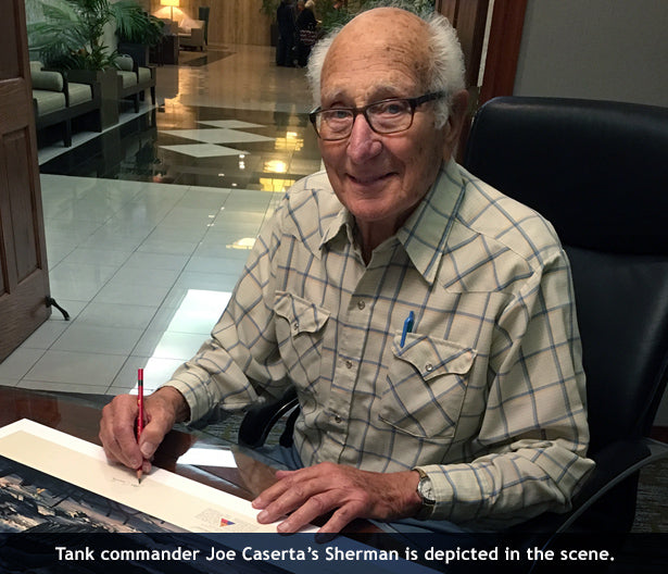Spearhead tank commander Joe Caserta