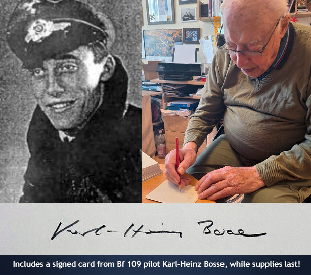 Bf 109 pilot Karl-Heinz Bosse